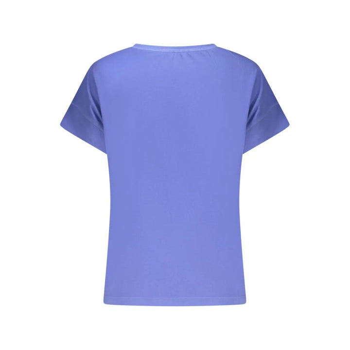 North Sails Blue Cotton Women T-shirt