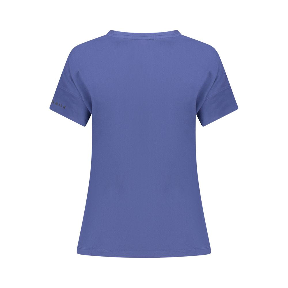 North Sails - Blue Cotton Women T-Shirt