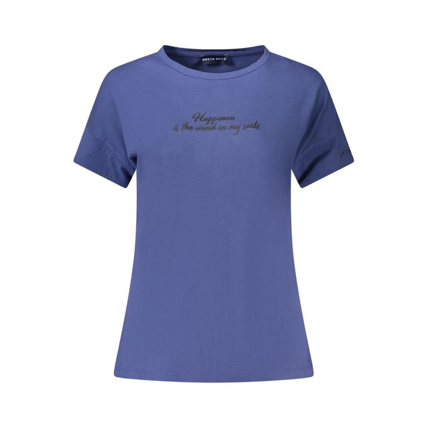 North Sails - Blue Cotton Women T-Shirt