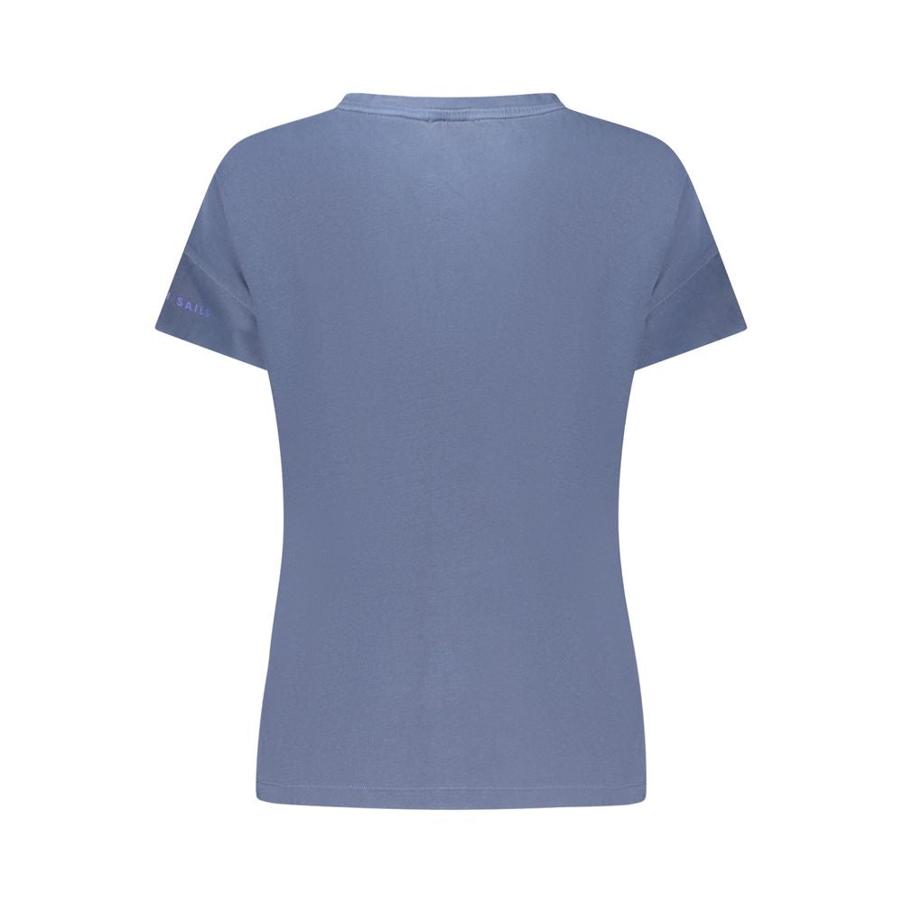 North Sails - Blue Cotton Women T-Shirt