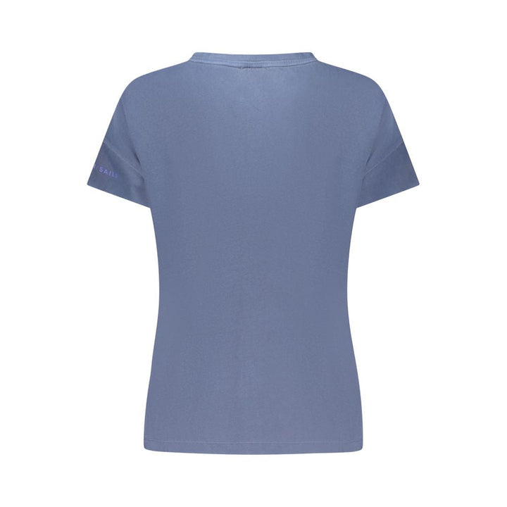 North Sails - Blue Cotton Women T-Shirt