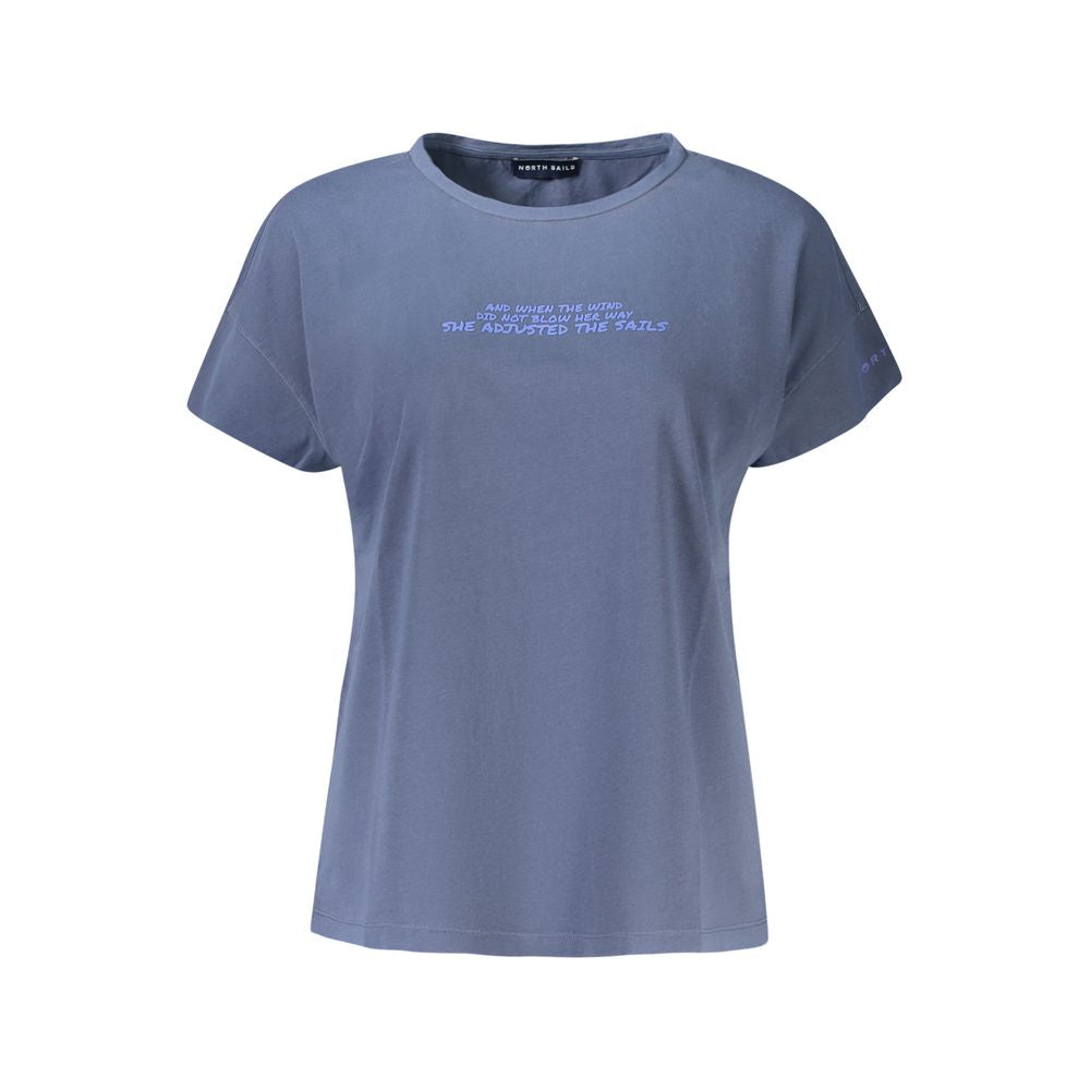 North Sails - Blue Cotton Women T-Shirt