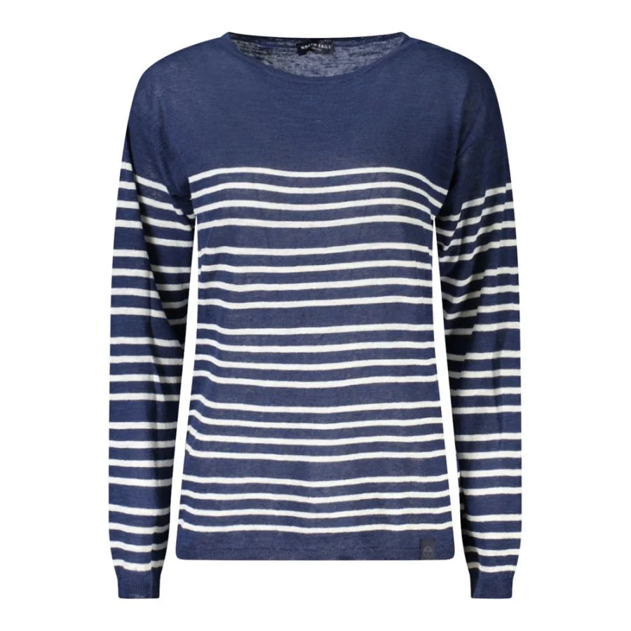 North Sails Blue Linen Women’s Sweater