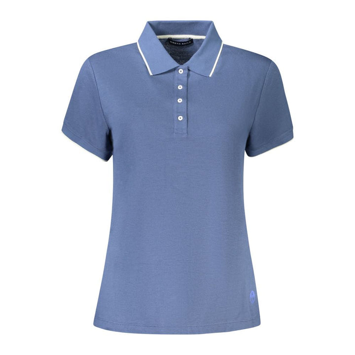 North Sails - Blue Modal Women Polo Shirt