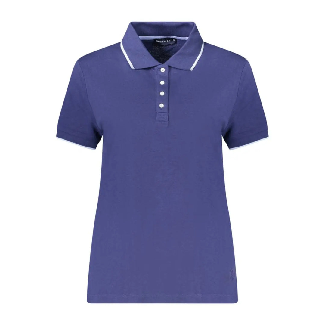North Sails Blue Modal Womens Polo