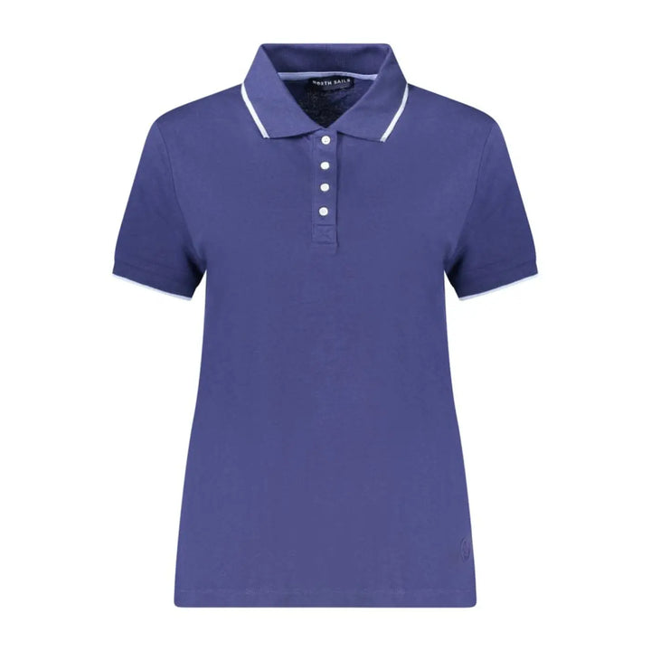 North Sails Blue Modal Womens Polo