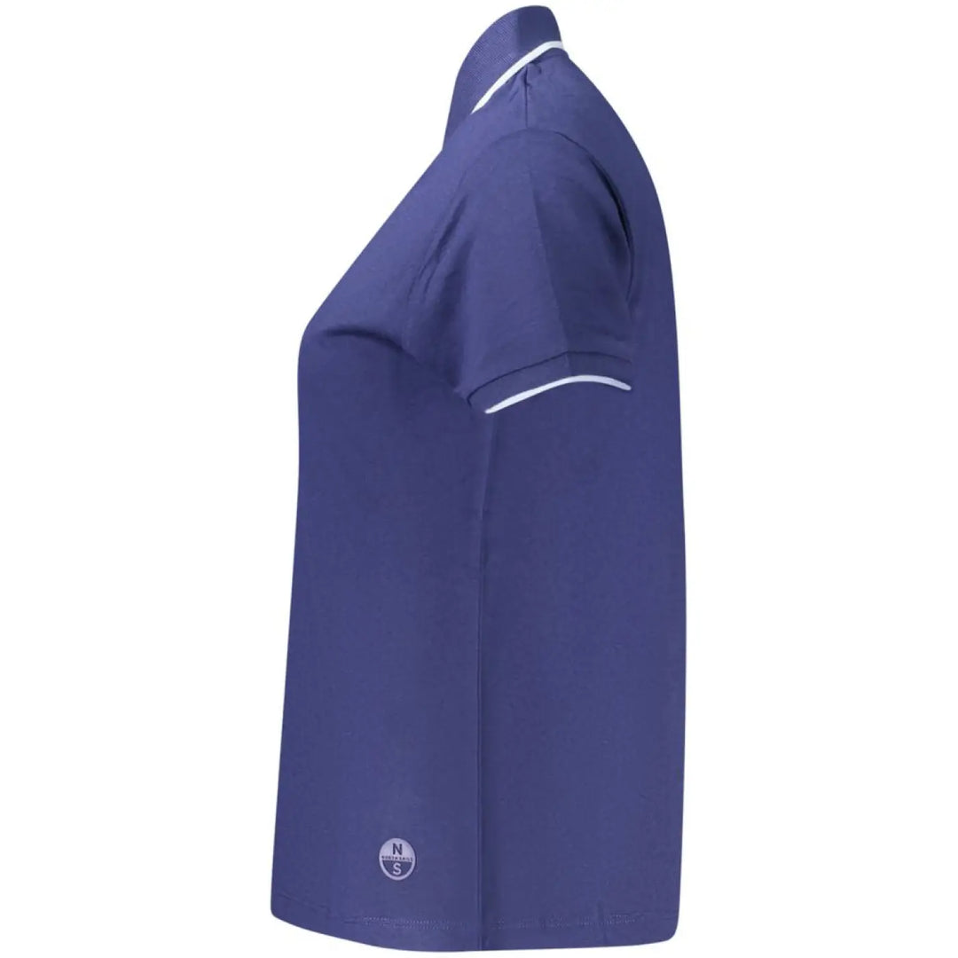 North Sails Blue Modal Womens Polo