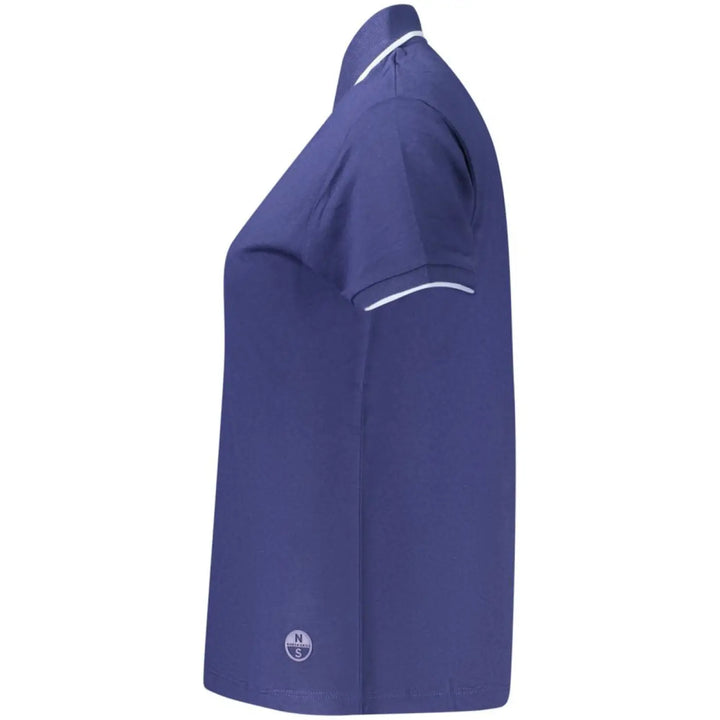 North Sails Blue Modal Womens Polo