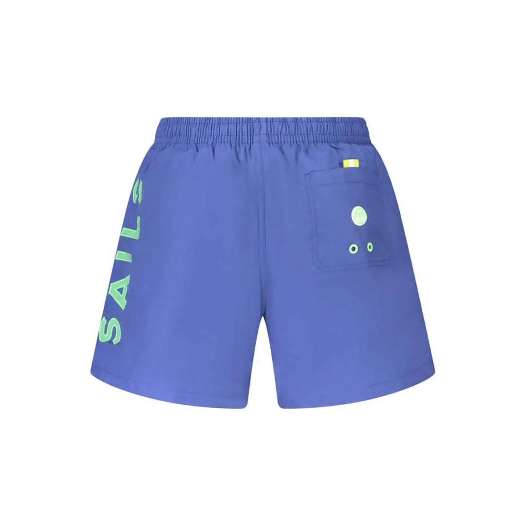 North Sails Blue Nylon Men’s Swim Trunk