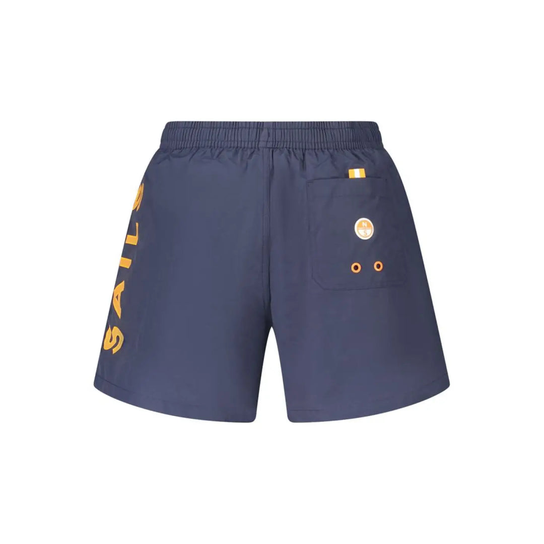 North Sails Blue Nylon Men’s Swim Trunk