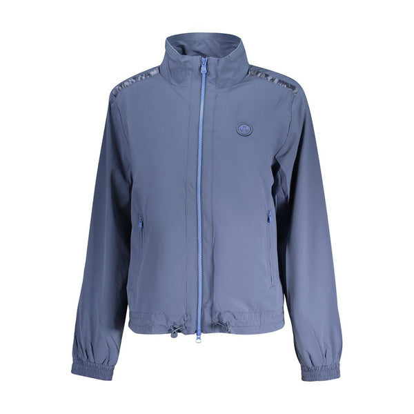 North Sails Windbreakers - Blue Nylon Women Jacket