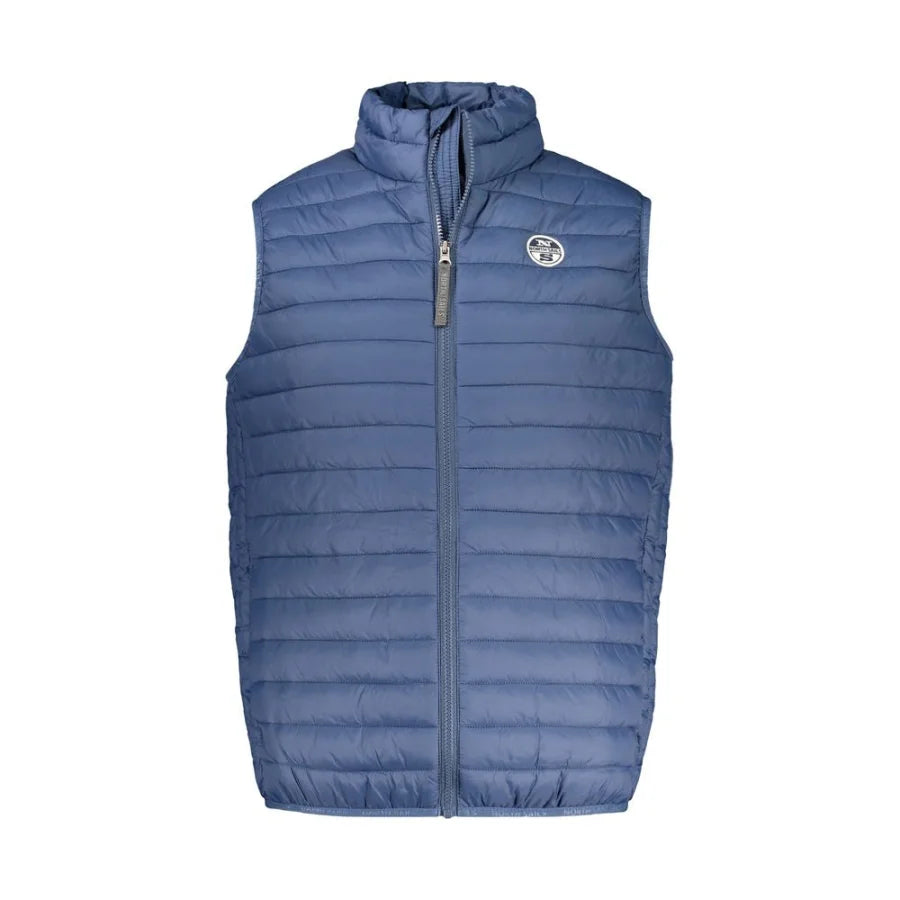 North Sails Blue Polyamide Men’s Vest