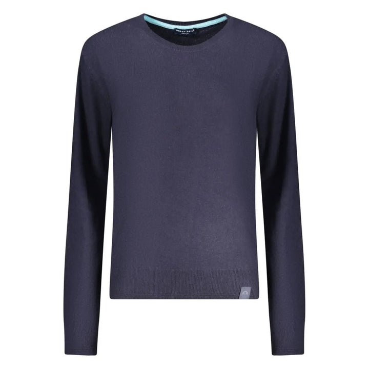 North Sails Blue Polyamide Women Sweater