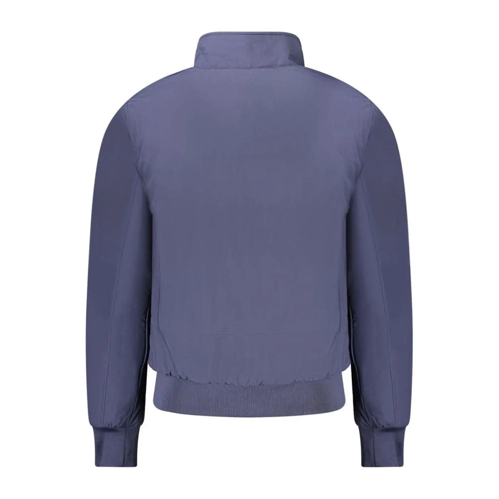 North Sails Blue Polyester Men’s Bomber Jacket