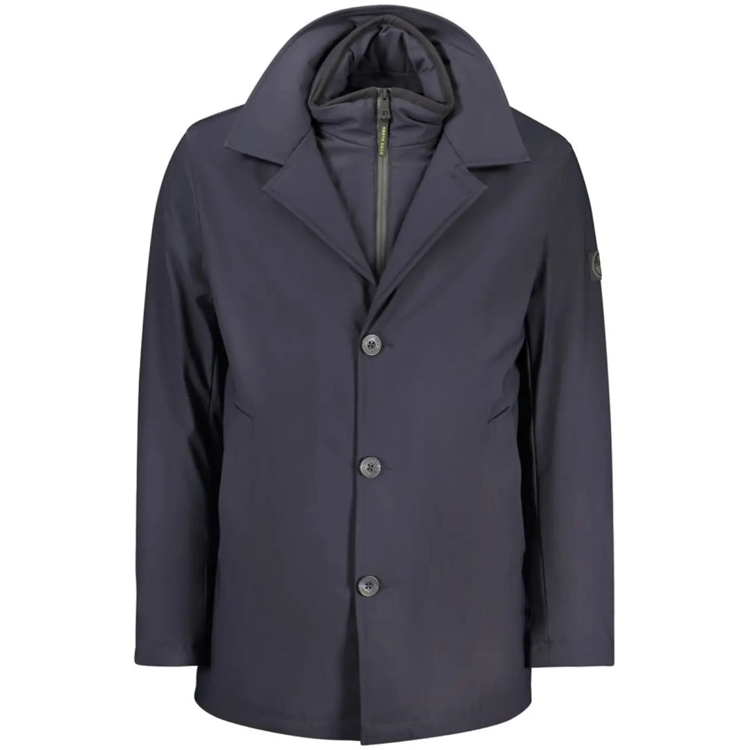 North Sails Blue Polyester Men’s Jacket