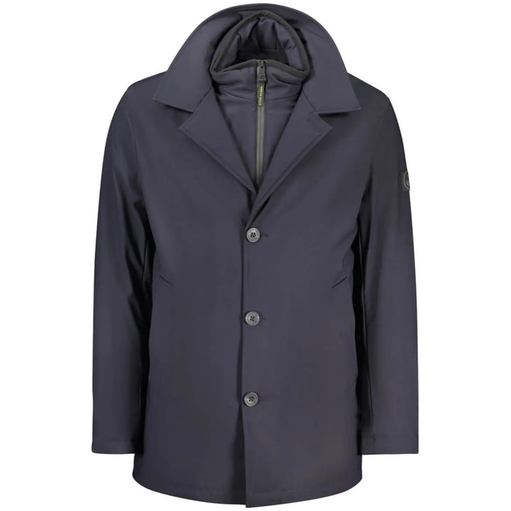 North Sails Blue Polyester Men’s Jacket