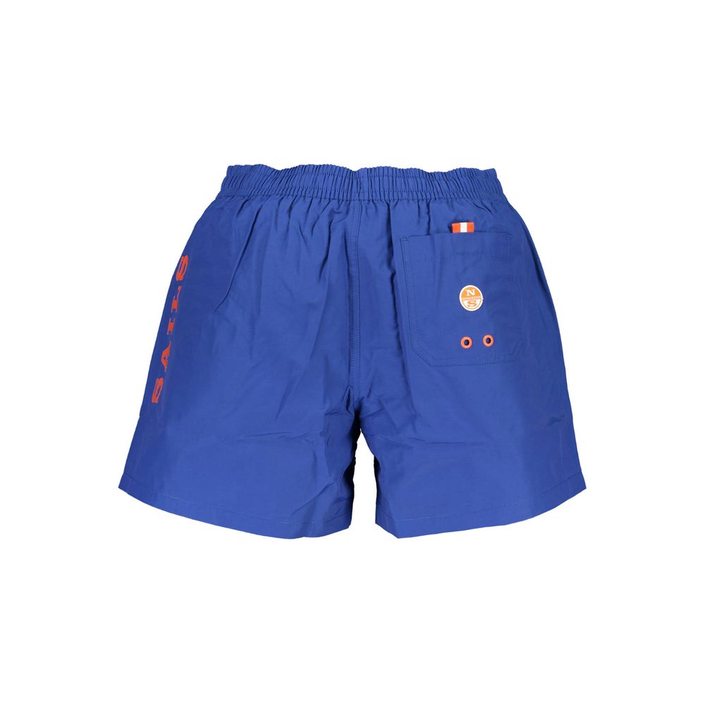 North Sails Blue Polyester Men’s Swim Trunks