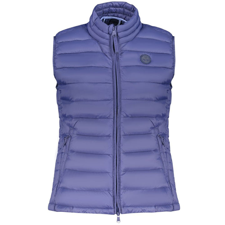North Sails Vests - Blue Polyester Women Jacket