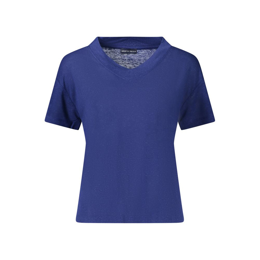 North Sails - Blue Viscose Woman T-Shirt