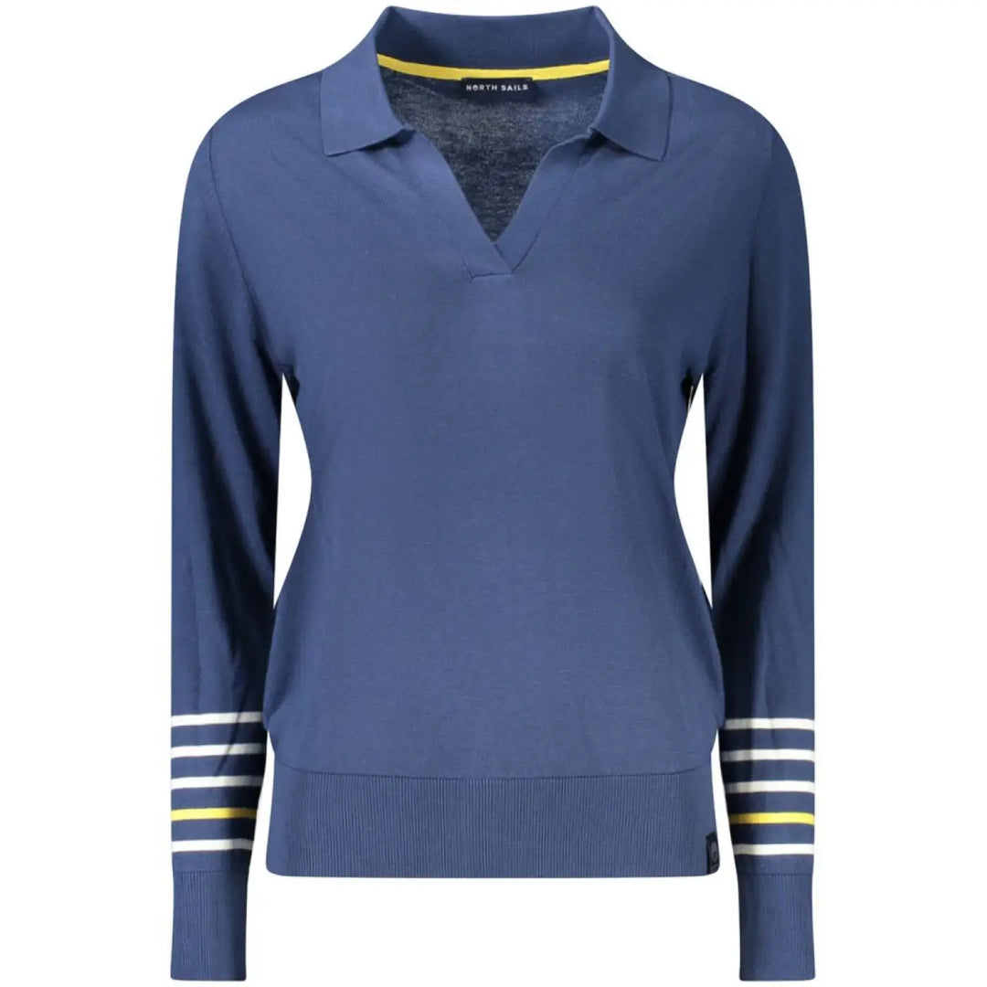 North Sails Blue Viscose Women Sweater