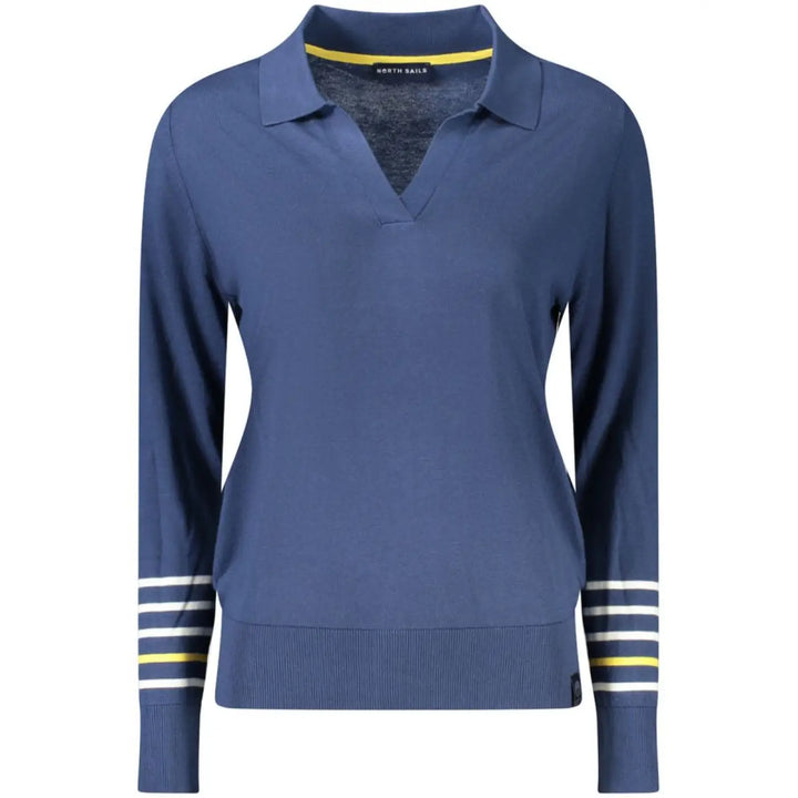 North Sails Blue Viscose Women Sweater