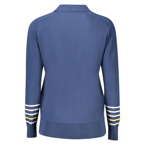 North Sails Blue Viscose Women Sweater