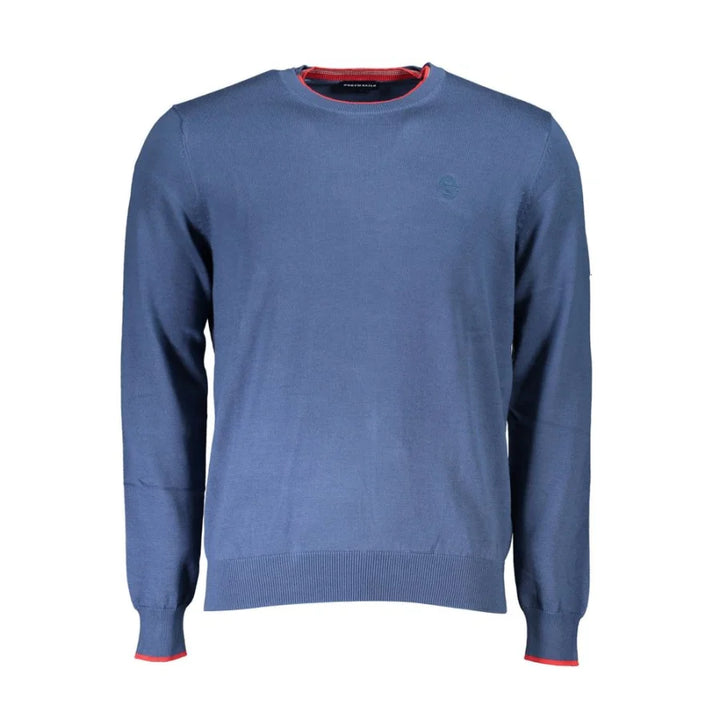 North Sails Gray Organic Cotton Men Sweater