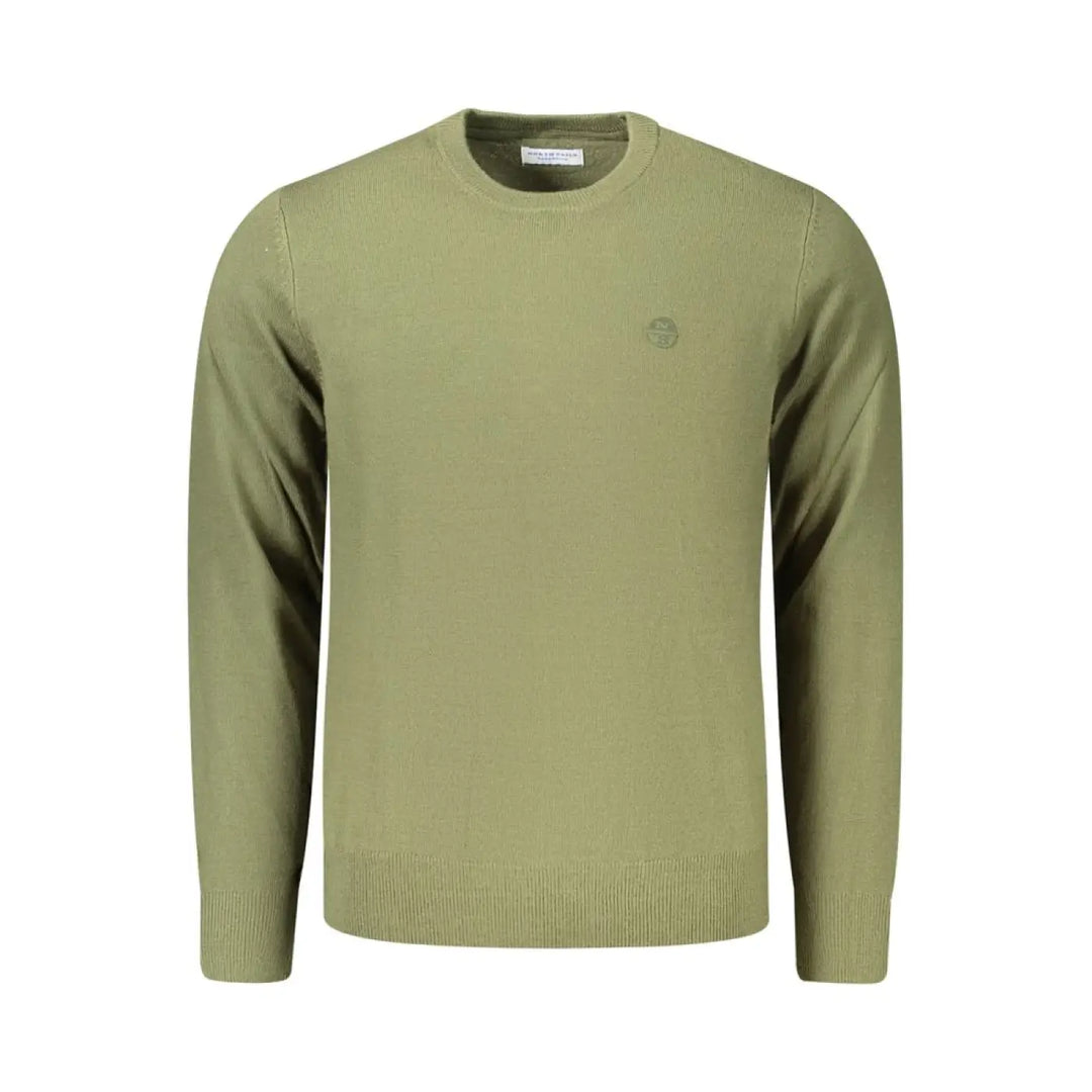 North Sails Green Acrylic Men’s Sweater