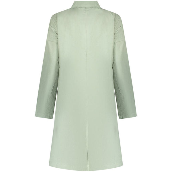 North Sails Trench Coats - Green Cotton Coat