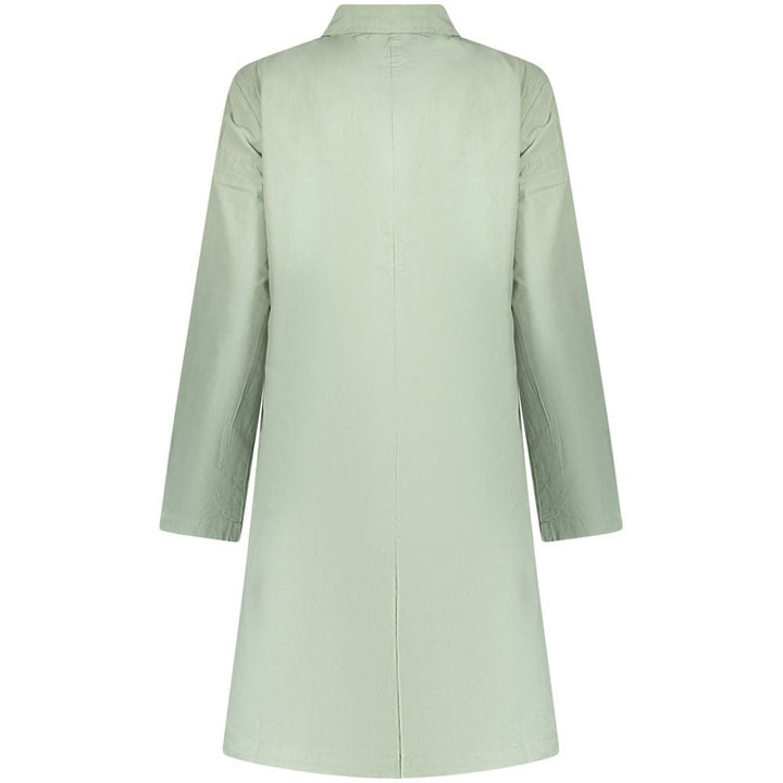 North Sails Trench Coats - Green Cotton Coat
