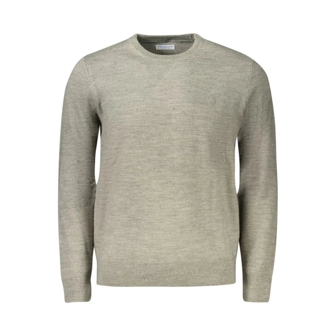 North Sails Grey Acrylic Men Sweater