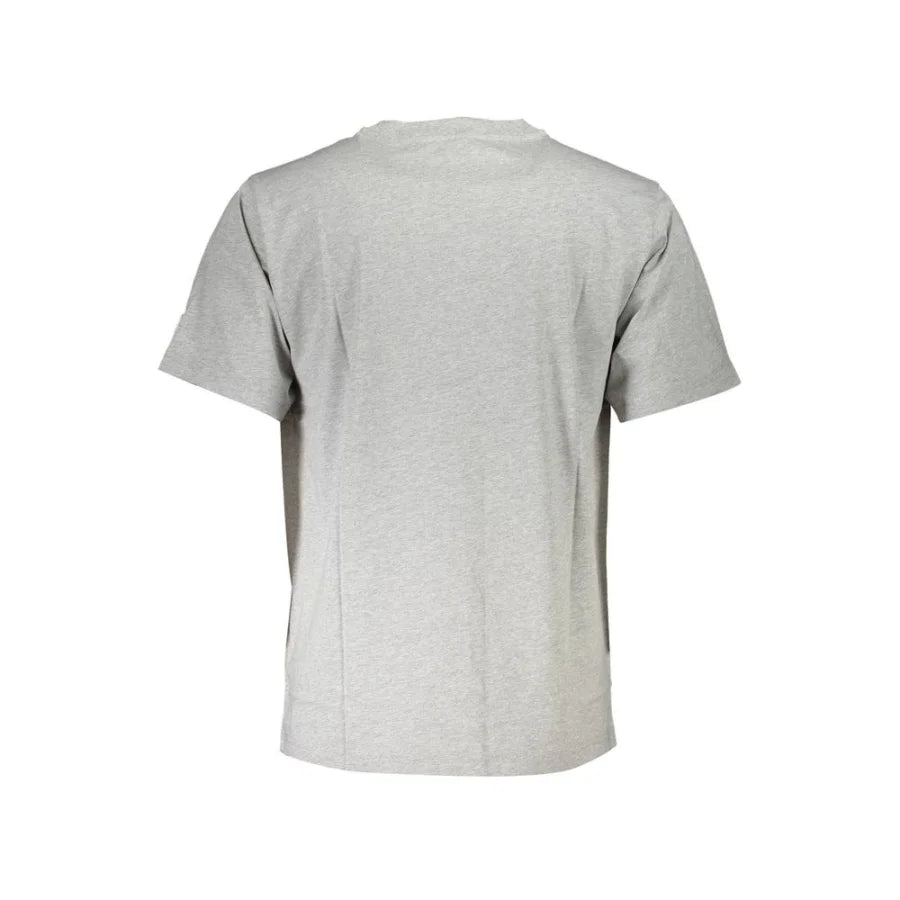 North Sails Grey Organic Cotton Men T-Shirt
