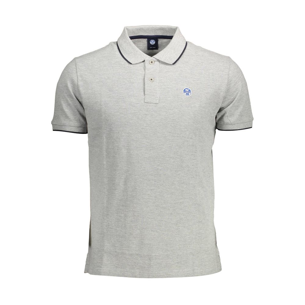 North Sails ?Grigio Cotton Men Polo Shirt’