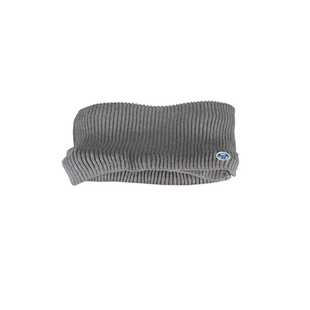 North Sails Grigio Cotton Men Scarf