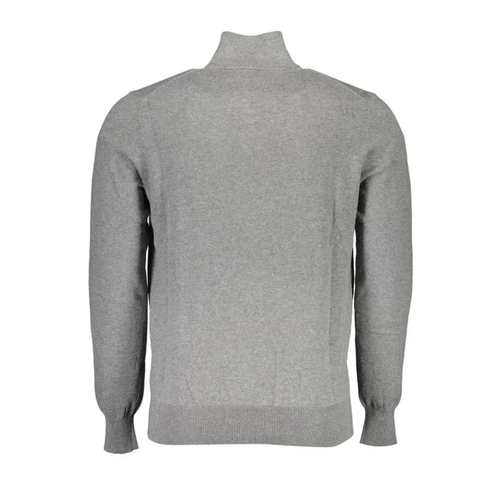 North Sails Grigio Cotton Men Sweater