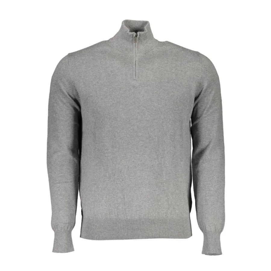 North Sails Grigio Cotton Men Sweater