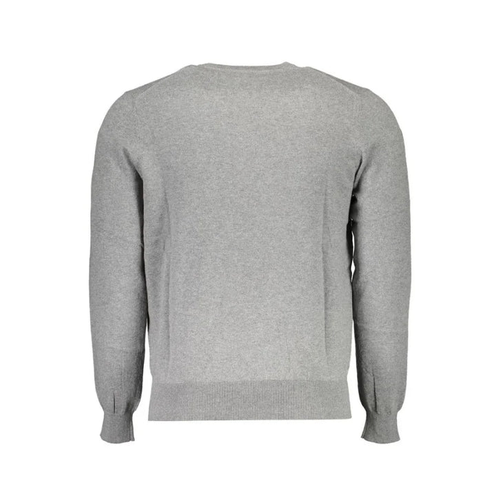 North Sails Grigio Cotton Men Sweater