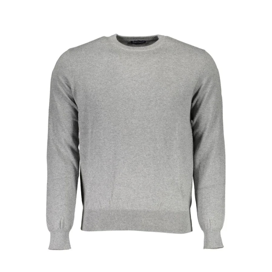 North Sails Grigio Cotton Men Sweater