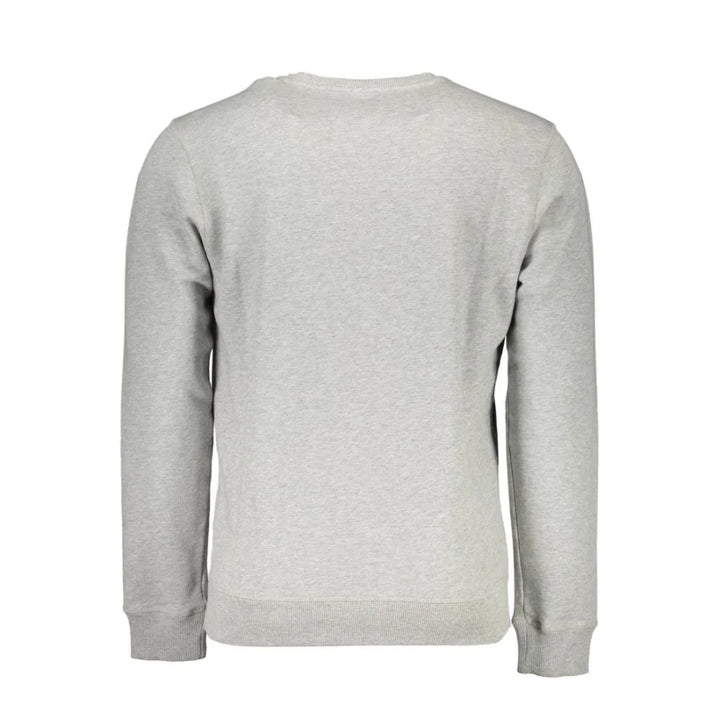 North Sails Grigio Cotton Men Sweatshirt