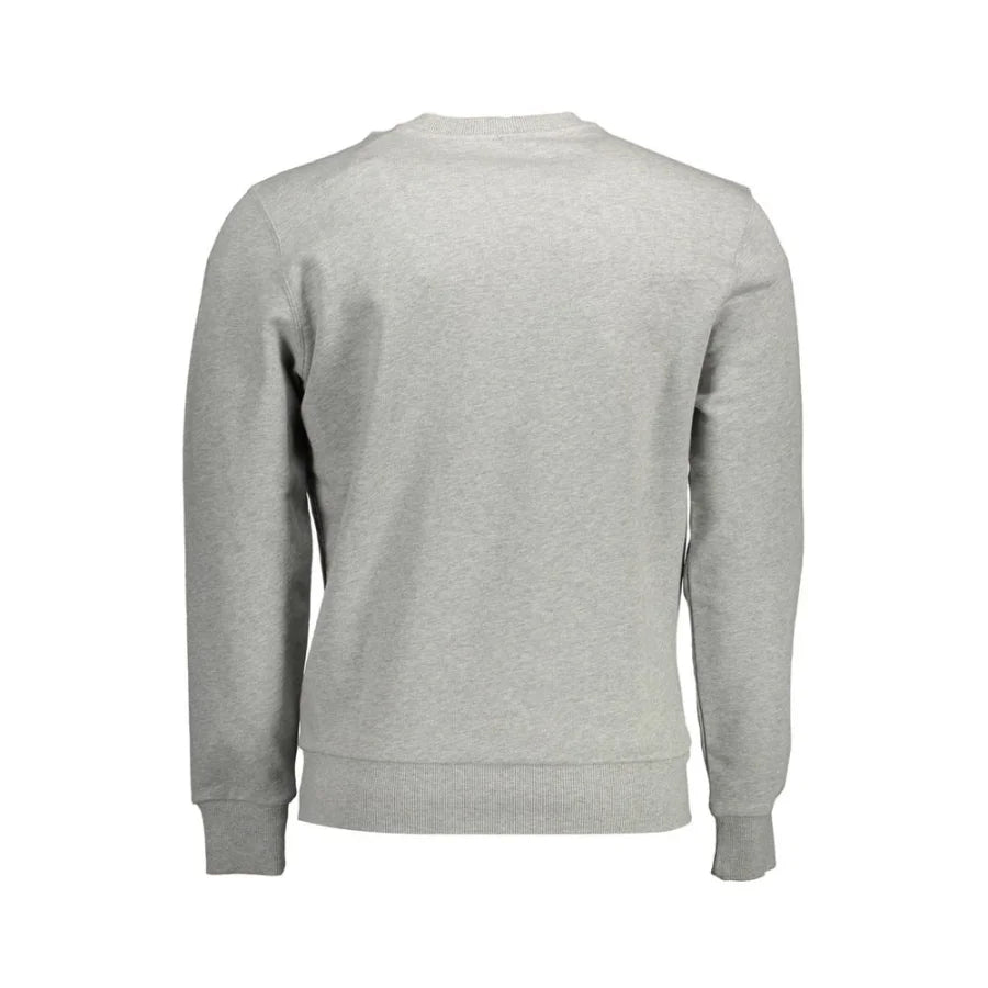 North Sails Grigio Cotton Men Sweatshirt