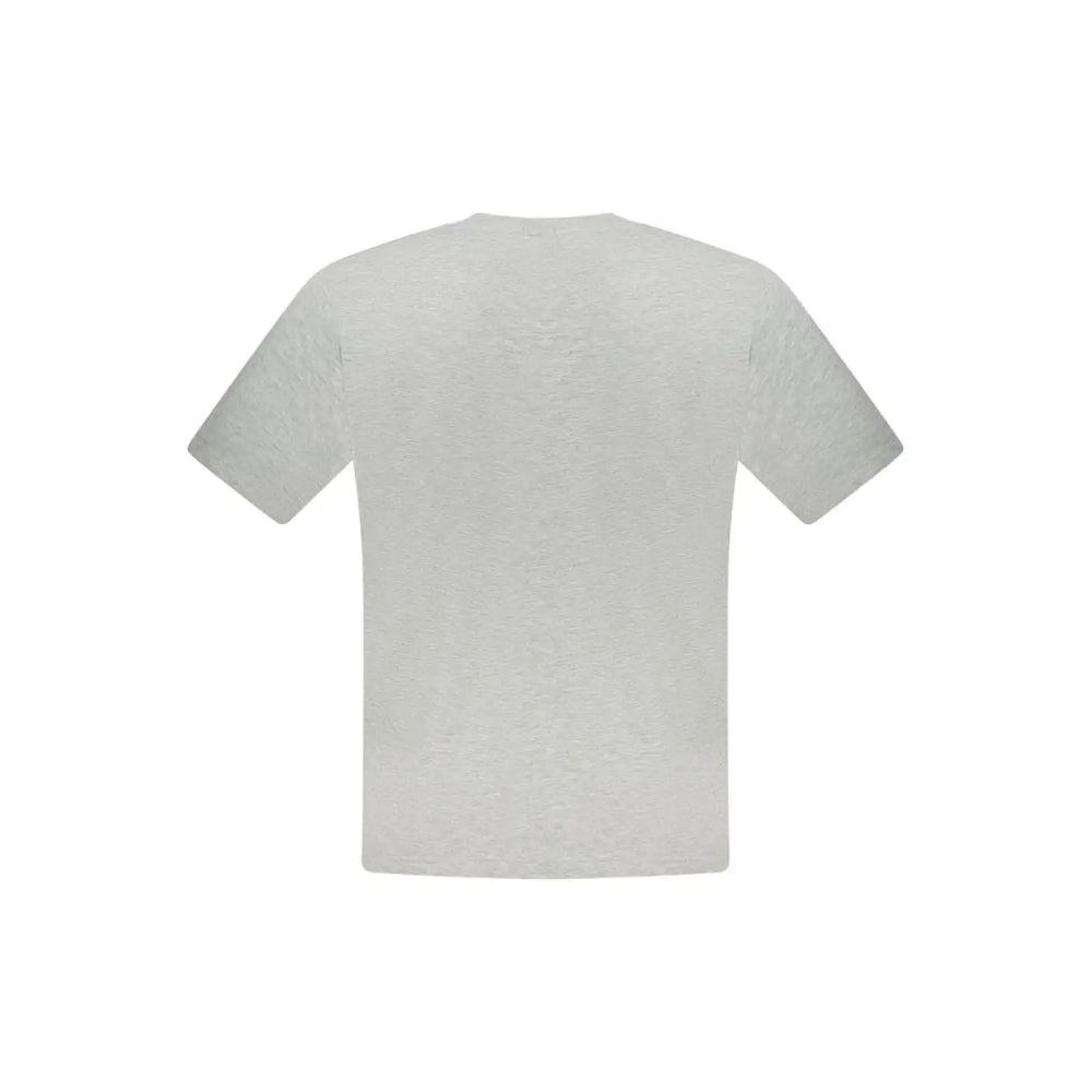 North Sails Grigio Cotton Men T-shirt