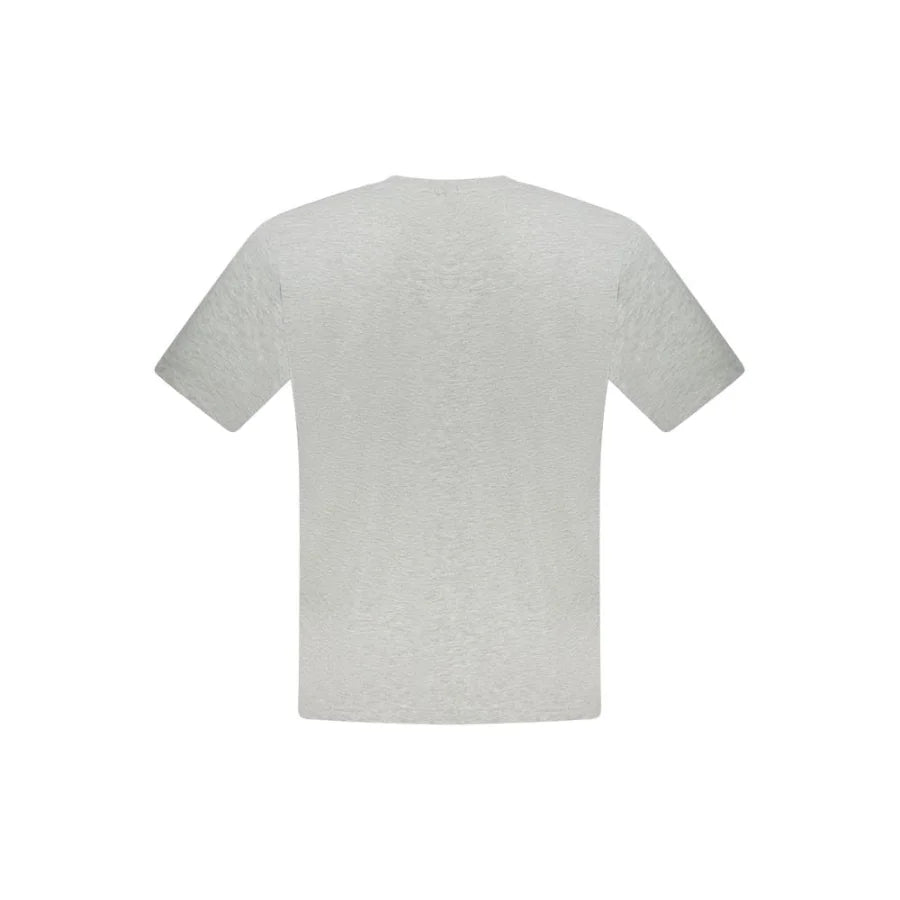 North Sails Grigio Cotton Men T-Shirt