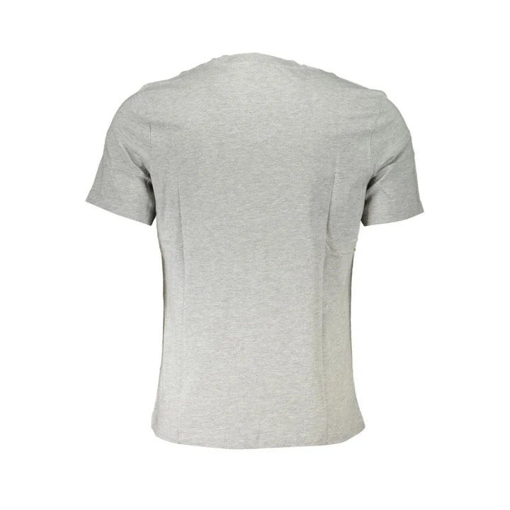 North Sails Grigio Cotton Men T-Shirt