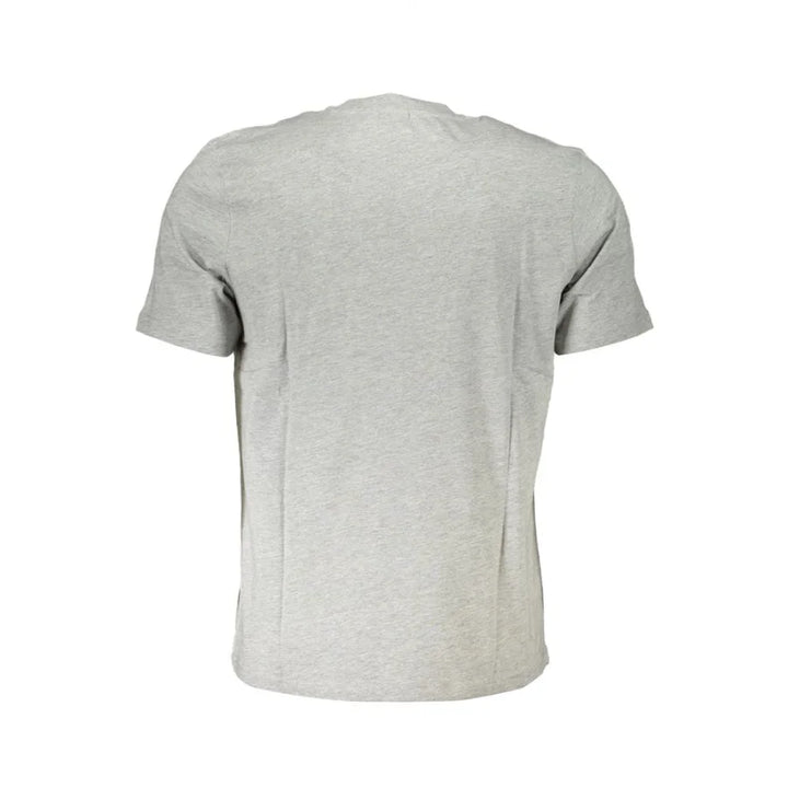 North Sails Grigio Cotton Men T-Shirt
