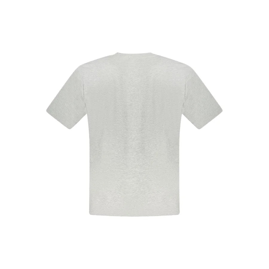 North Sails Grigio Cotton Men T-Shirt