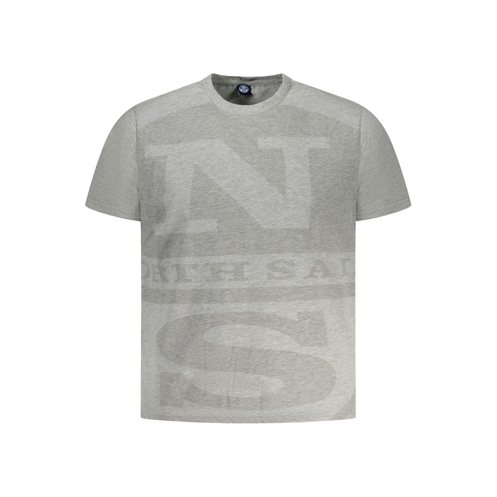 North Sails Grigio Cotton Mens T-shirt