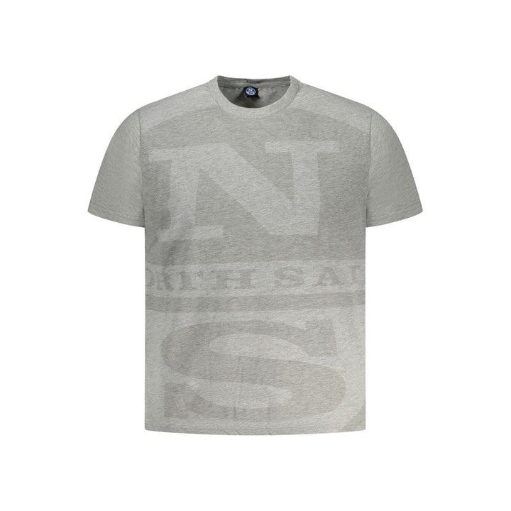 North Sails Grigio Cotton Mens T-shirt