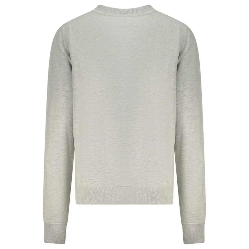 North Sails Grigio Cotton Women Sweatshirt