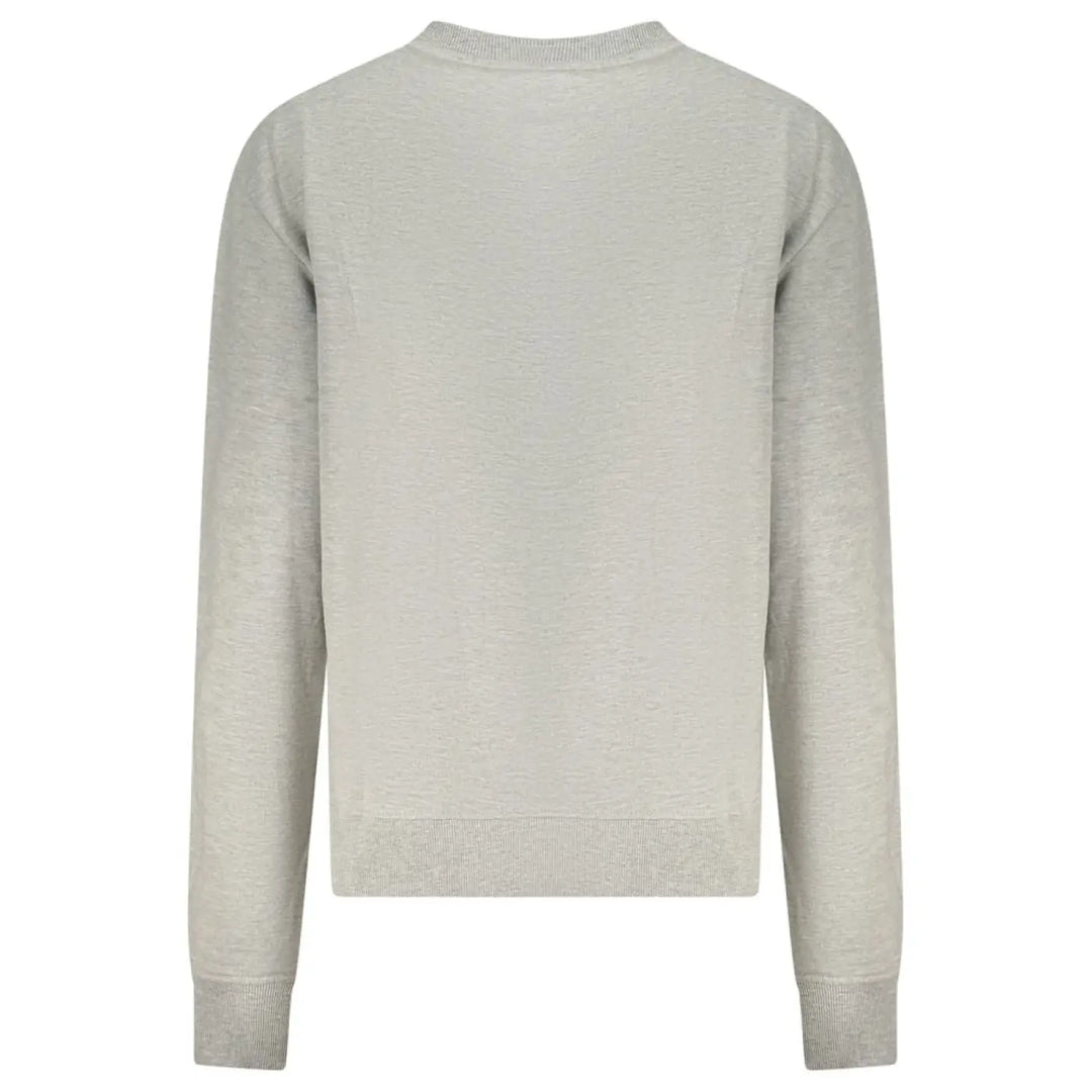 North Sails Grigio Cotton Women Sweatshirt