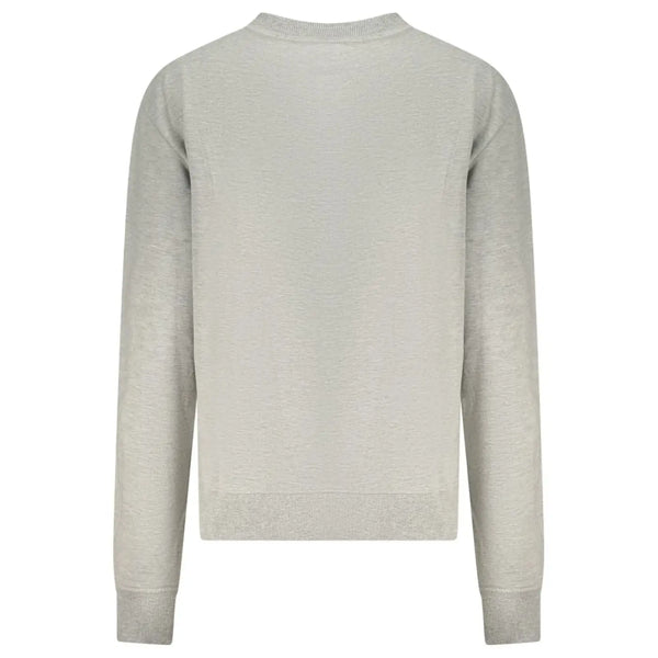 North Sails Grigio Cotton Women Sweatshirt